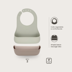 Bavaglino in silicone - Set da 2
