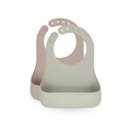 Bavaglino in silicone - Set da 2