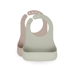 Bavaglino in silicone - Set da 2